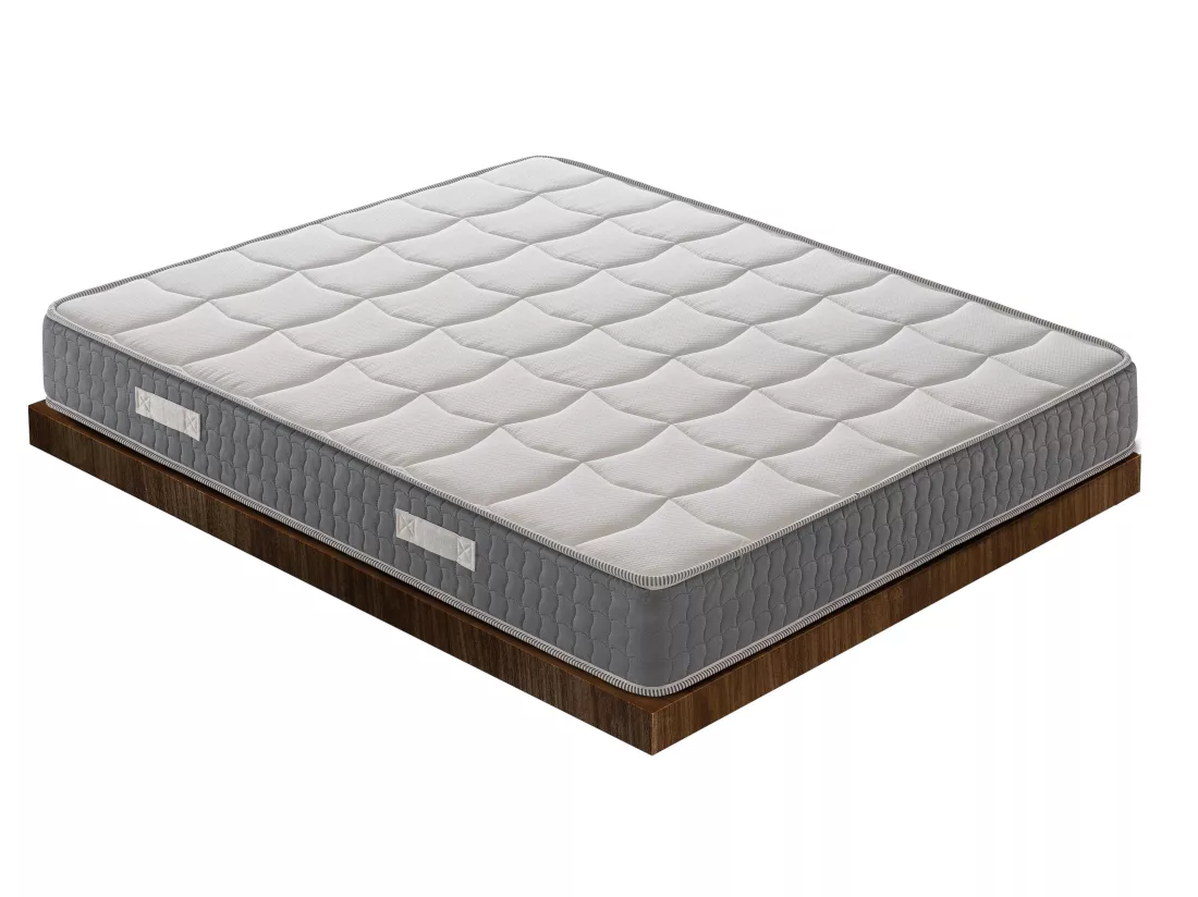 iLoveSleep - Matelas mousse mémoire - hauteur 21 cm - 11 zones différenciées - mémoire 4 cm 140x190