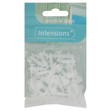 Intensions runner gordijnrail Plus wit 25 stuks