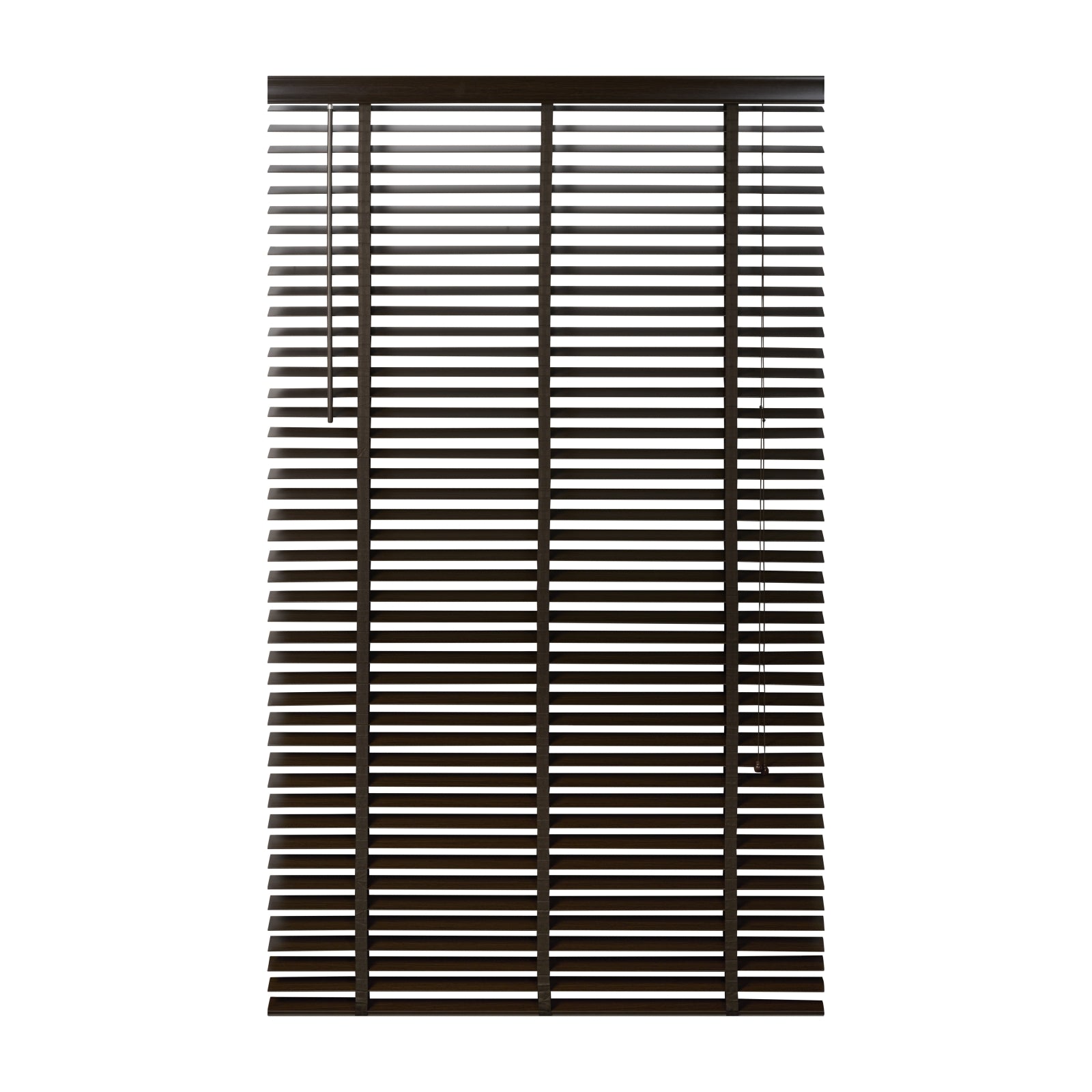 Jaloezie Hout Bruin - Hout - 120x210x5cm (BxHxD)