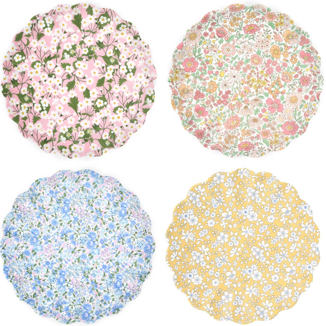 Meri meri borden herbruikbaar liberty - small - 4st