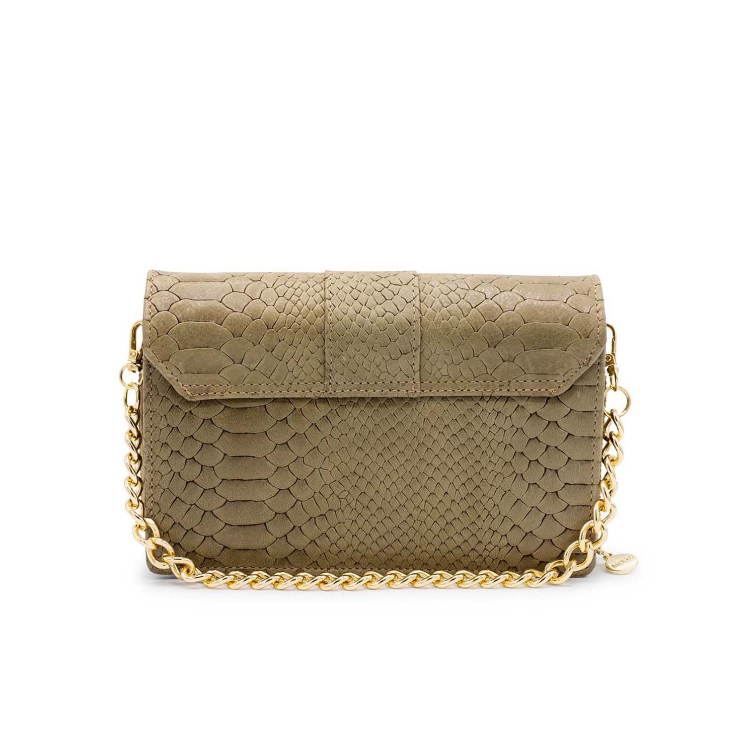 MOSZ Kris Crossbody Phonebag Jungle taupe