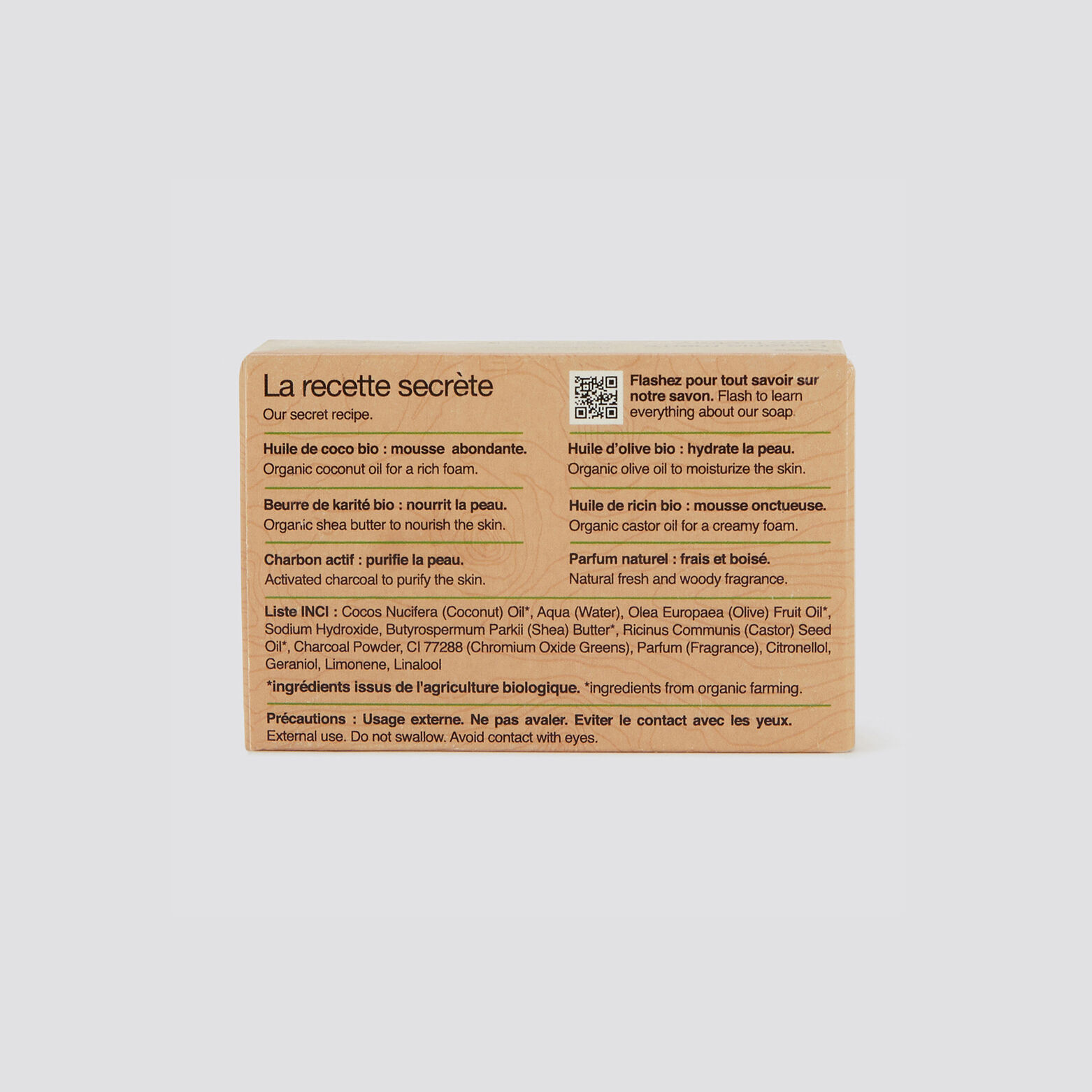 Savon solide wild forest Multicolore