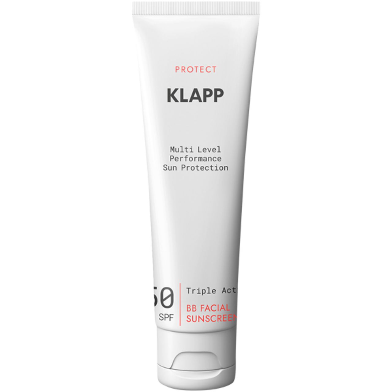 Klapp, Multi Level Performance Sun Protection Triple Action Facial Sunscreen BB 50 SPF