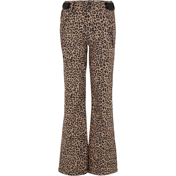Pantalon de ski PROTEST PRTCLASSY 23 JR SOFTSHELL SNOWPANTS FUDGE CAMEL