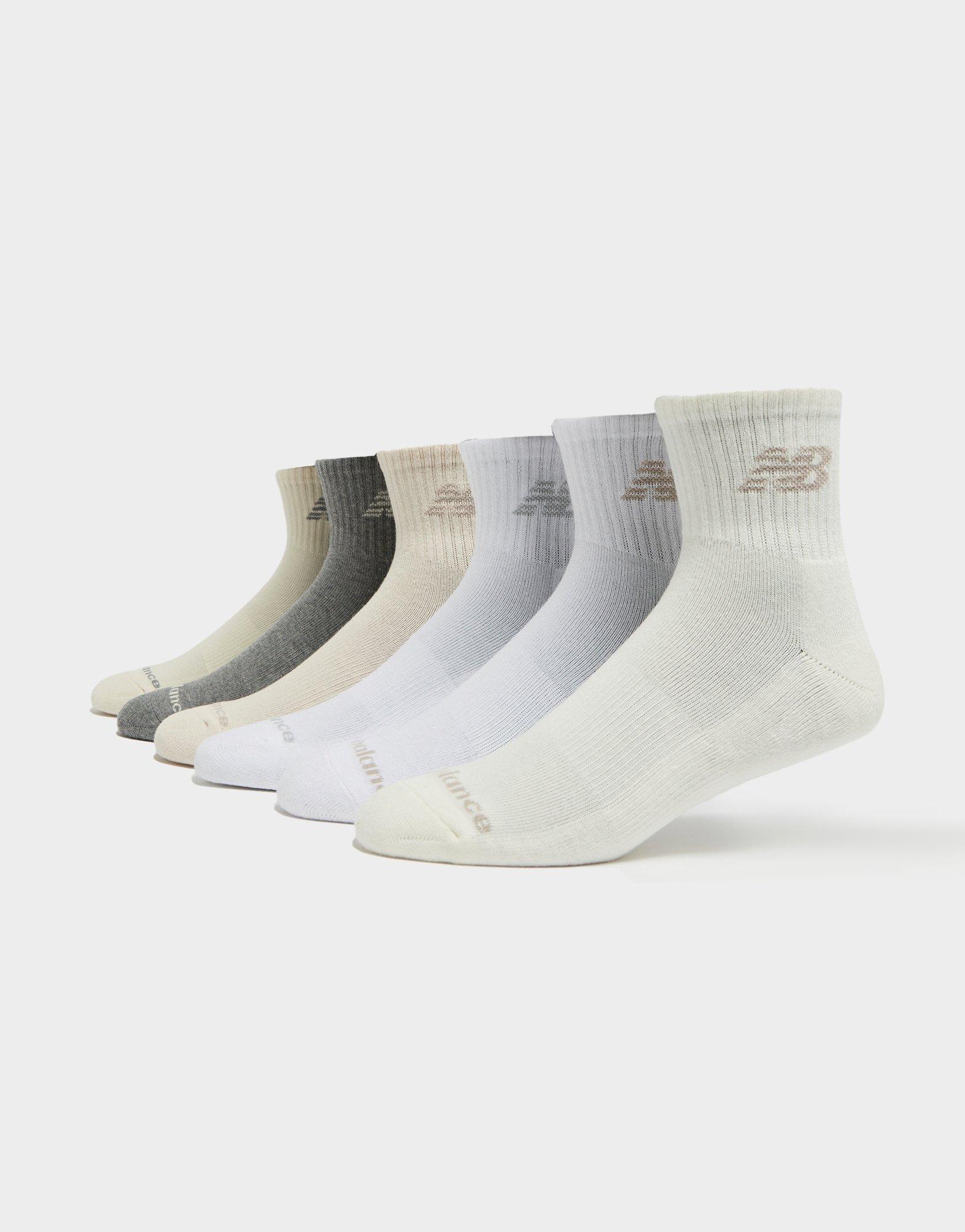 New Balance Lot de 6 chaussettes Everyday Quarter