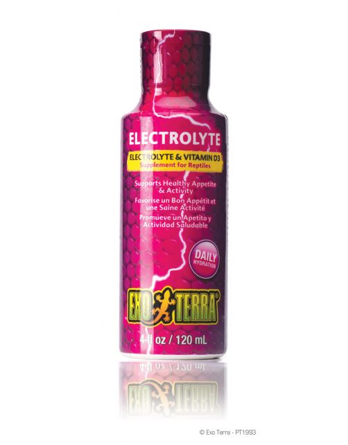Exo Terra Electrolyte Supplement - Supplement - 120 ml