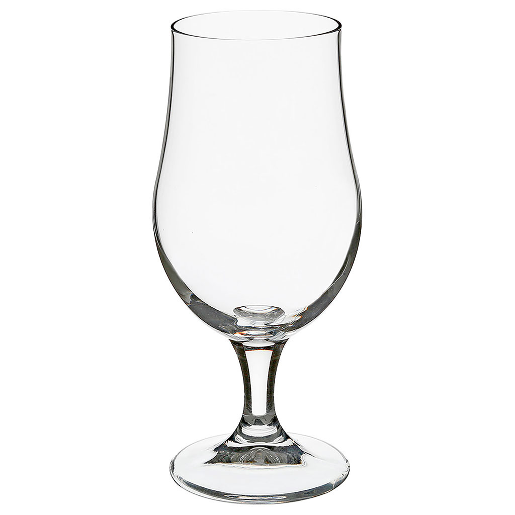Lot de 4 verres à bière sur pied 37cl
