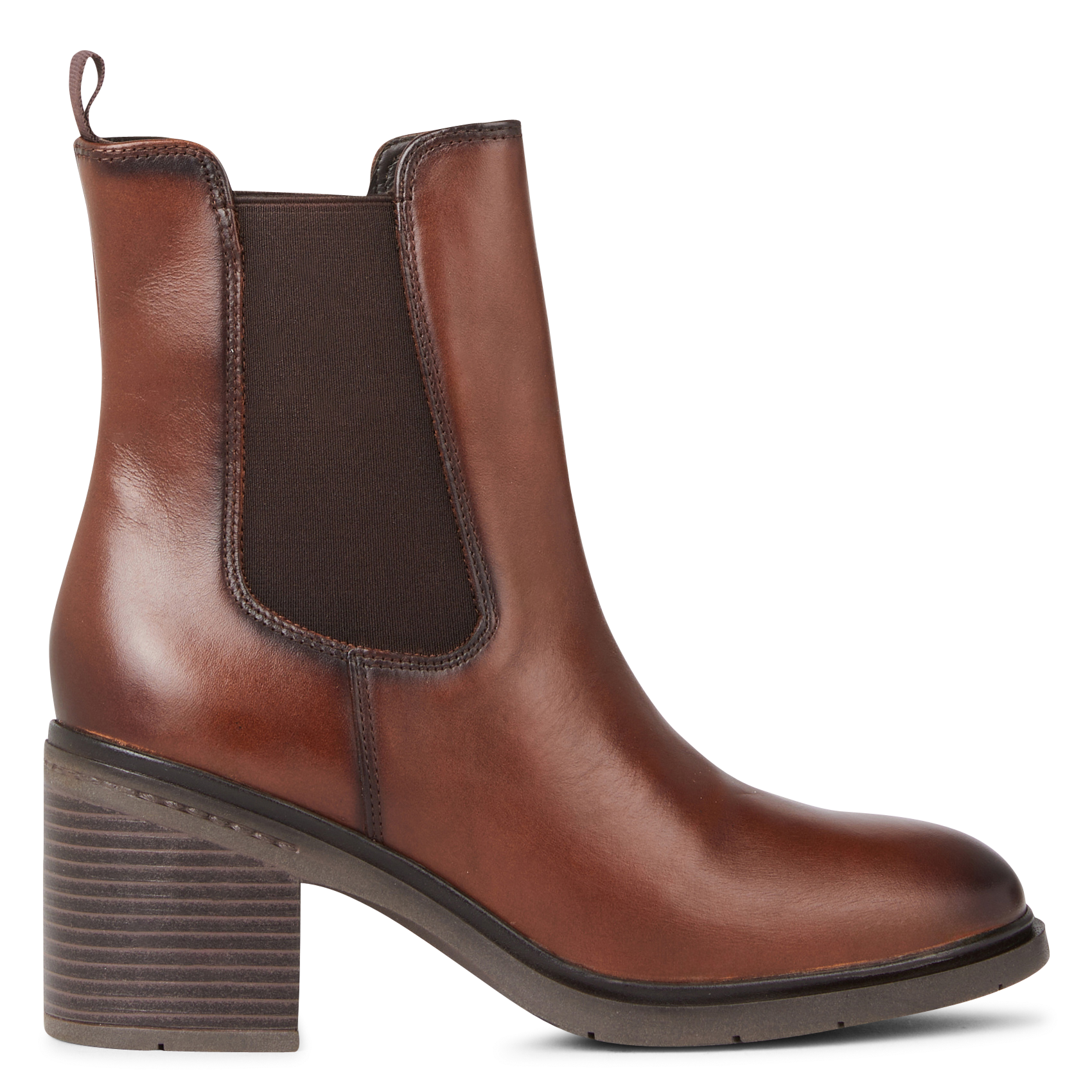 ATILA - Bottines en cuir | Marron