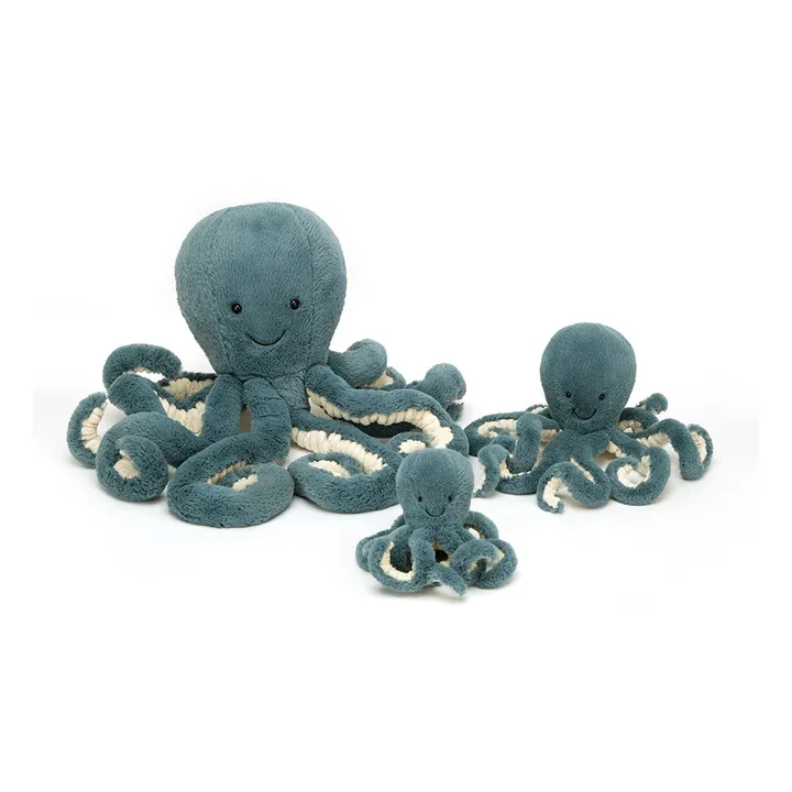 Jellycat Peluche poulpe Storm | Bleu