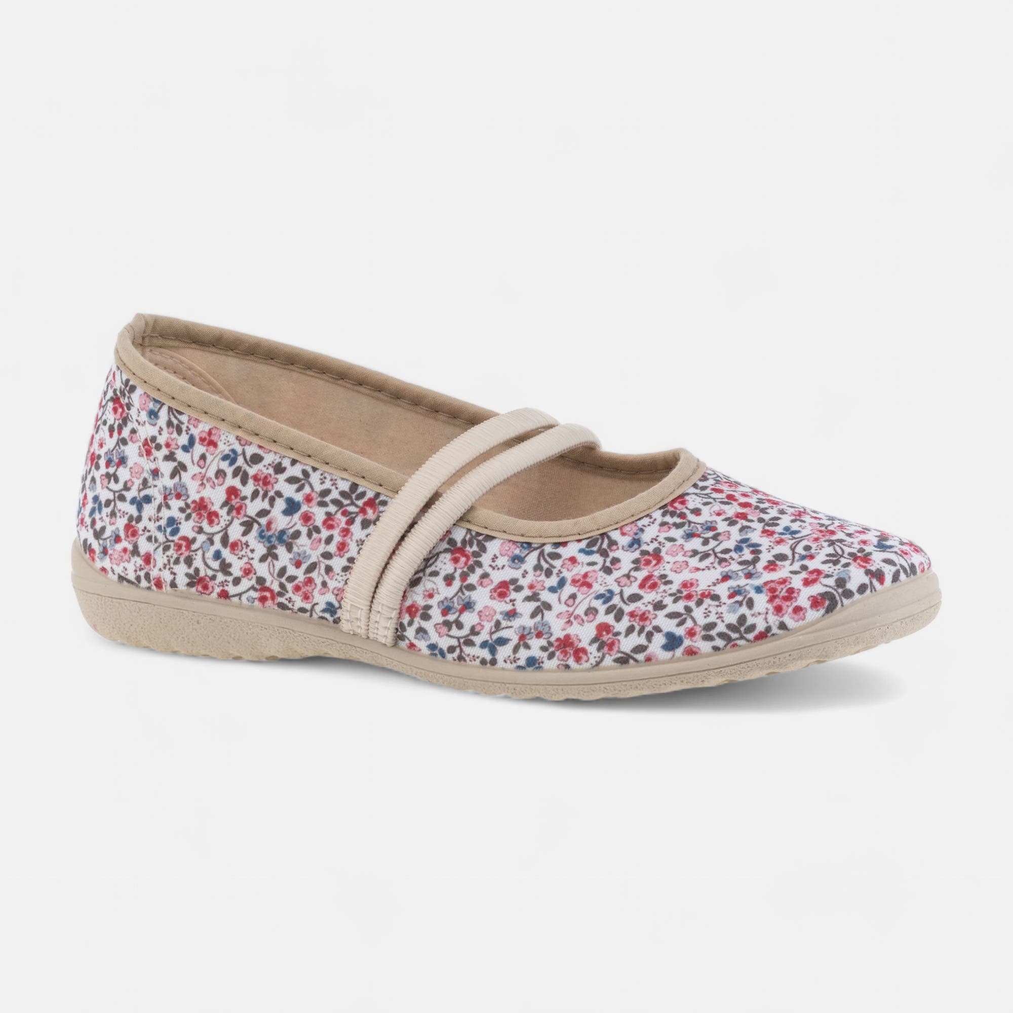 Chaussons ballerines Femme rose