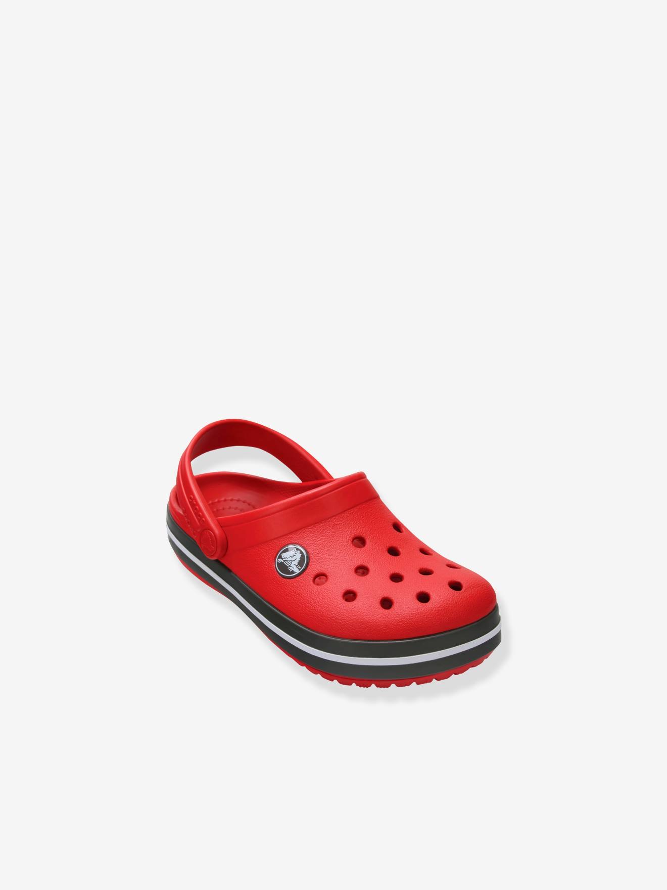 Crocband Clog T CROCS™ tamancos infantis azul claro liso