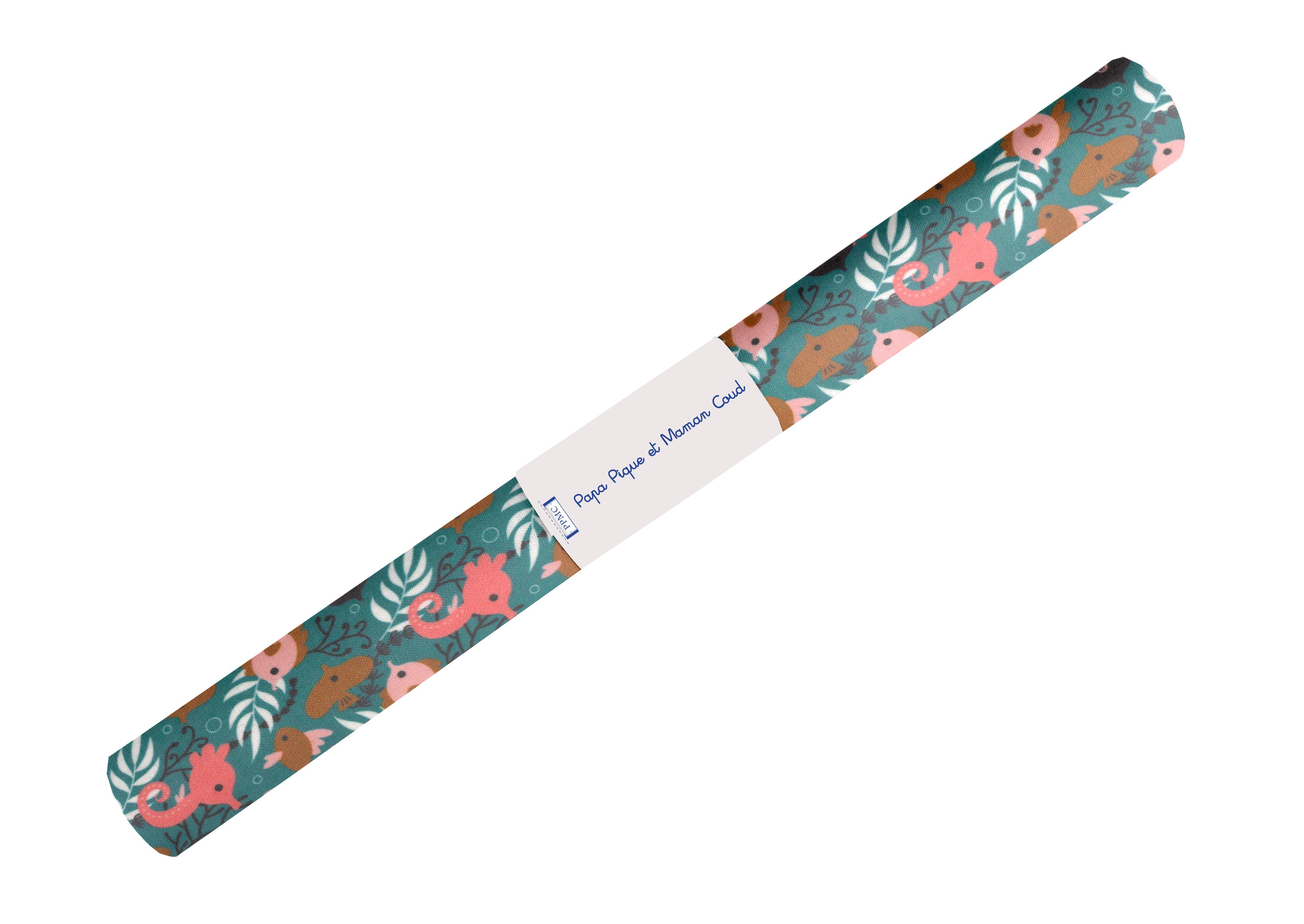 Coupon Tissu Enduit De 35Cm Sous L'océan