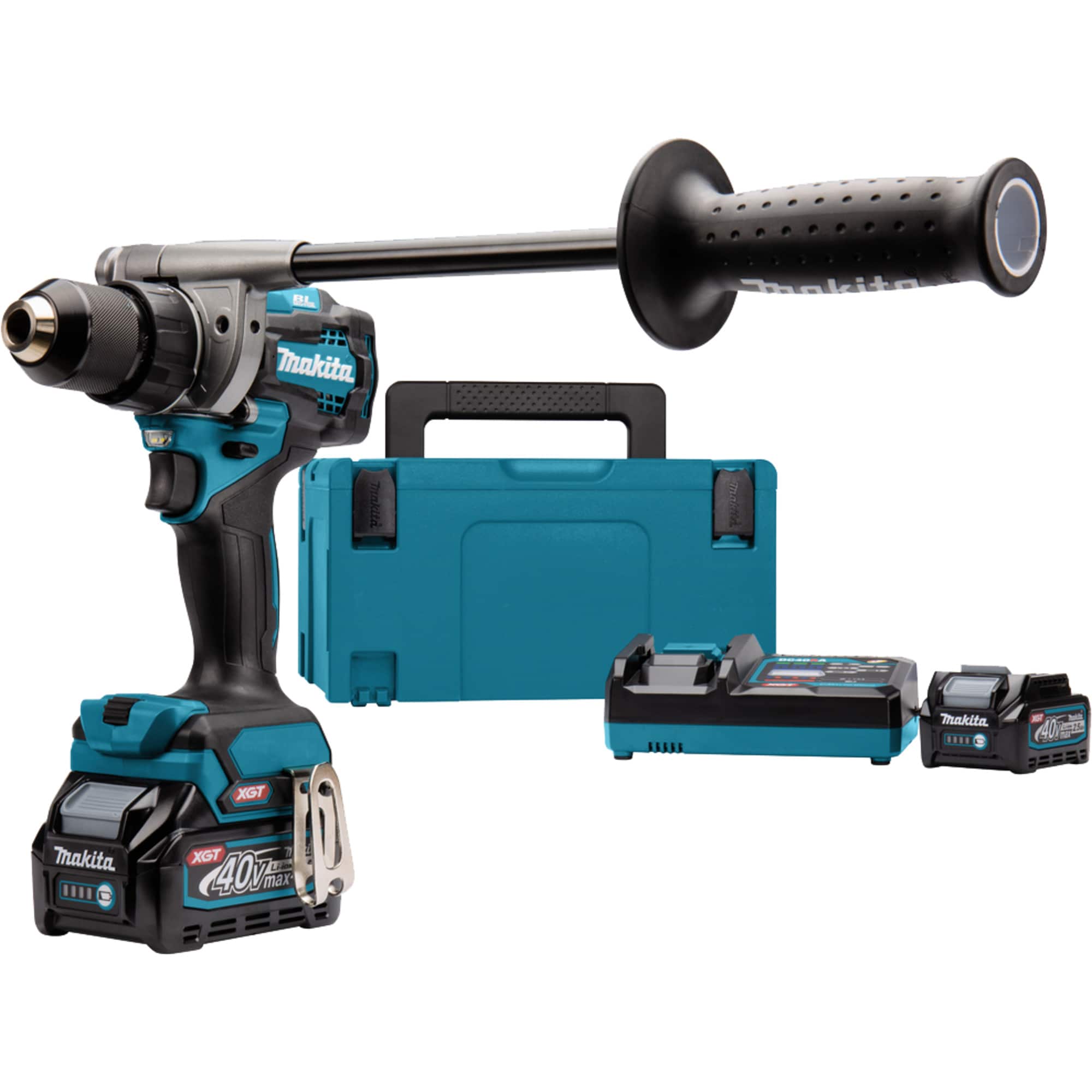 Makita Bohrschrauber Akku-Bohrschrauber DF001GD201 XGT, 40Volt