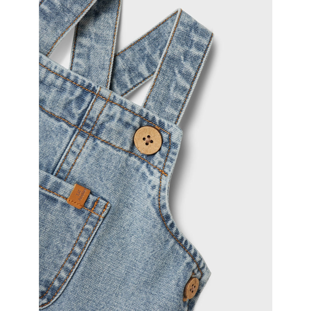 Køb Lil'Atelier Light Blue Denim Nbmhilbert Dnm Shortoverall 1118-Hl Lil