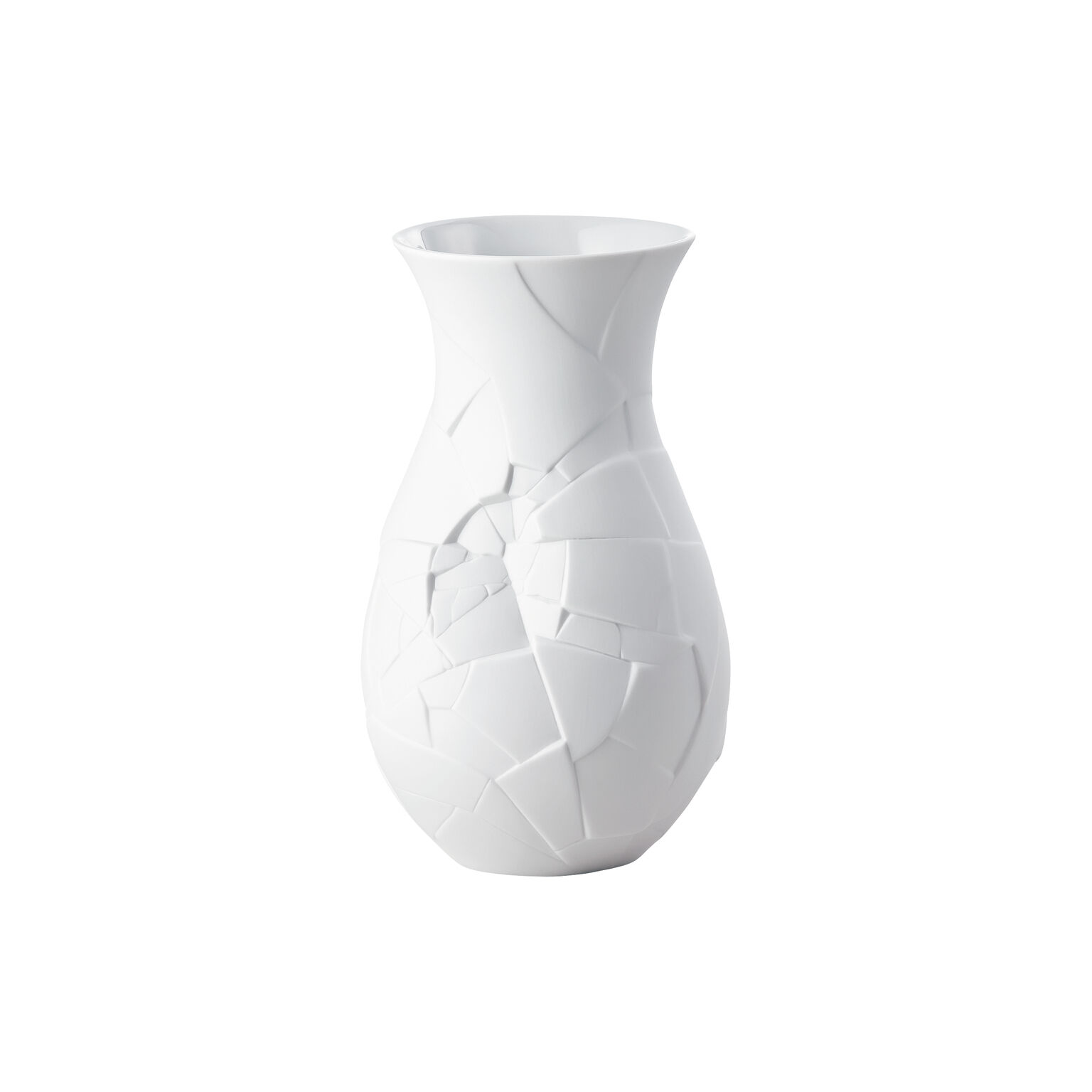 Phases Weiss matt Vase 21 cm