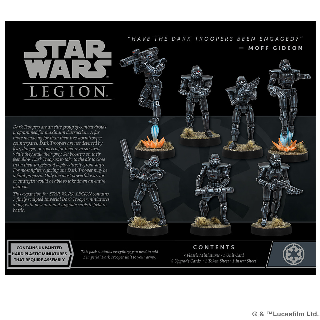 Star Wars : Légion - Dark Troopers Unit Expansion