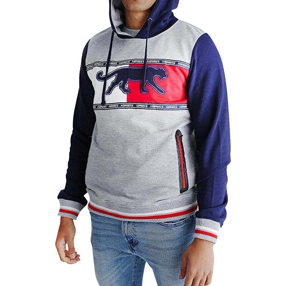 Airness Sweat à capuche Gris Homme Airness Cayler