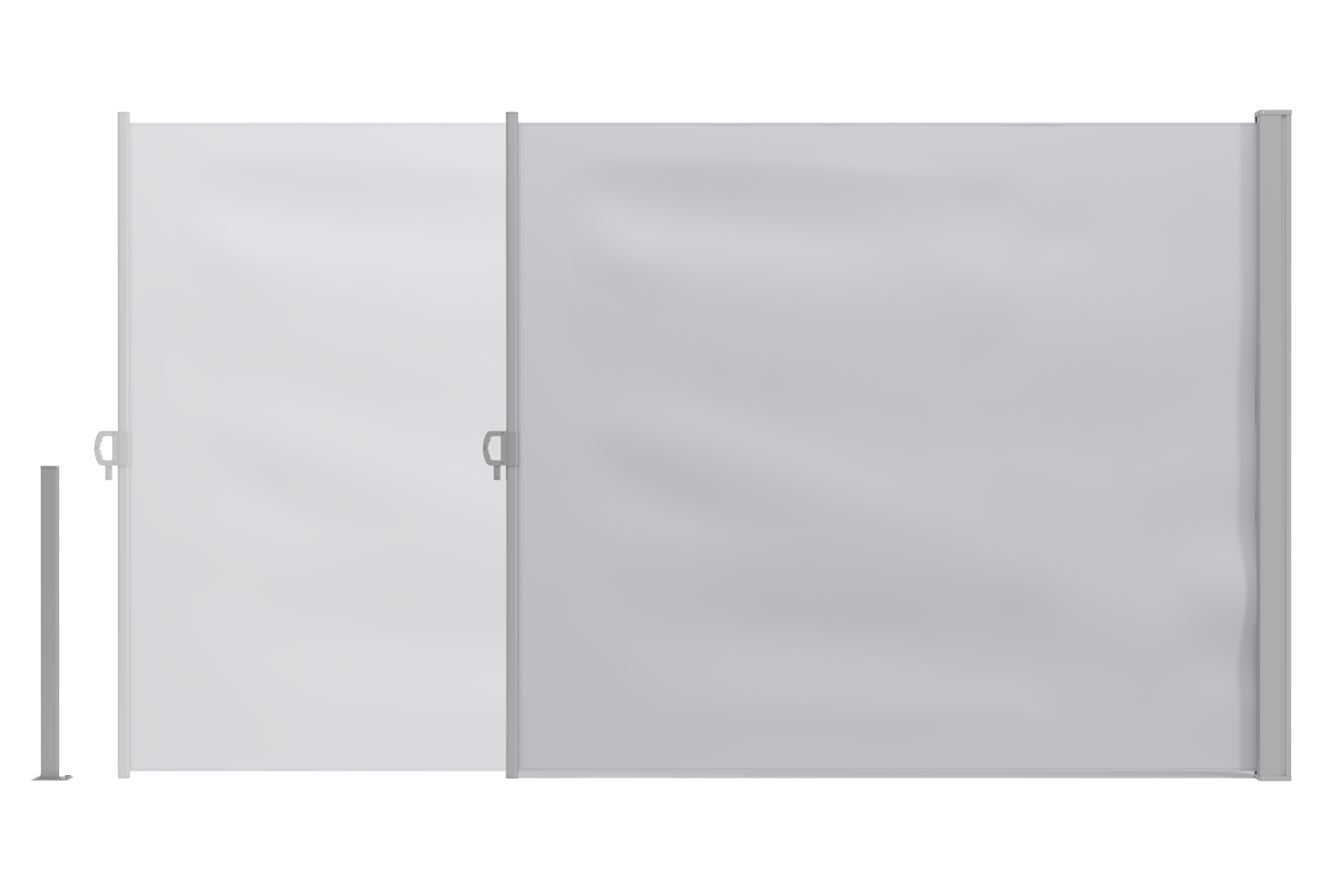 Seitenmarkise VIA 160 x 300 cm grau