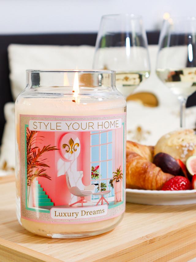 STYLE YOUR HOME – Duftkerze im Bonbonglas 630 g