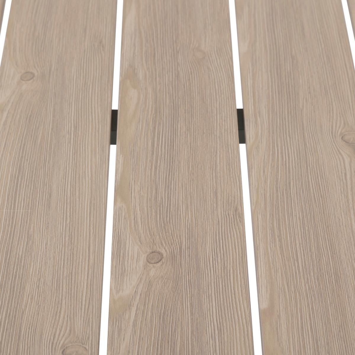 TABLE EVASION FIXE ALUMNIUM LIN LAURIER 2 PLACES