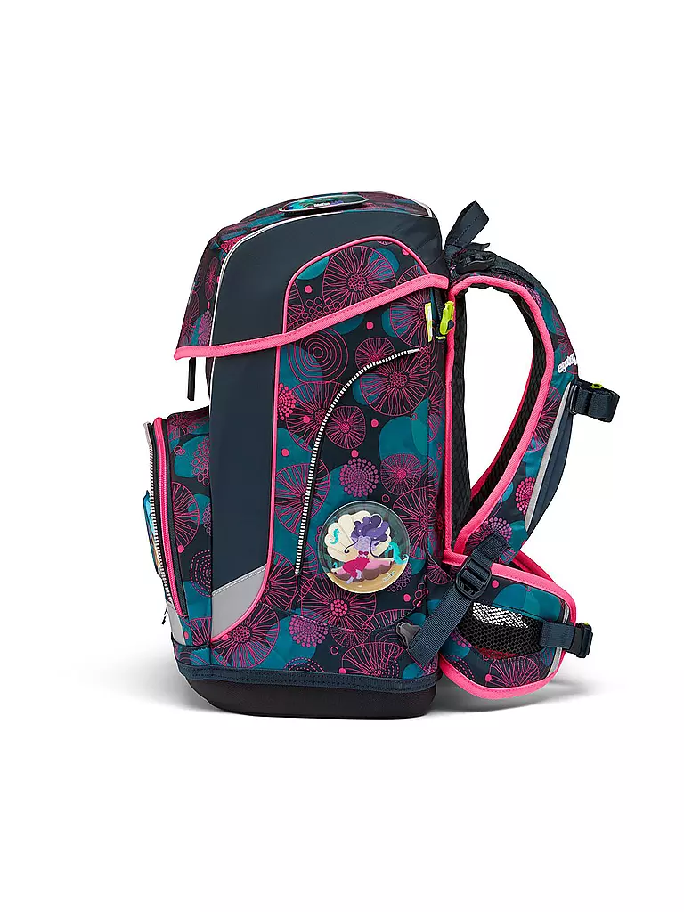 ERGOBAG Schultaschen Set 5-tlg. Cubo Light - KorallBär dunkelblau