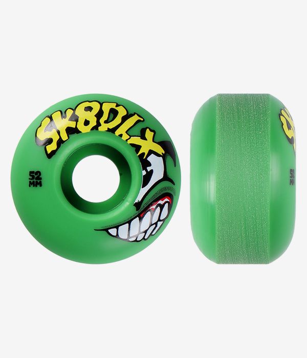skatedeluxe Punk Classic ADV Rollen (green) 52mm 99A 4er Pack