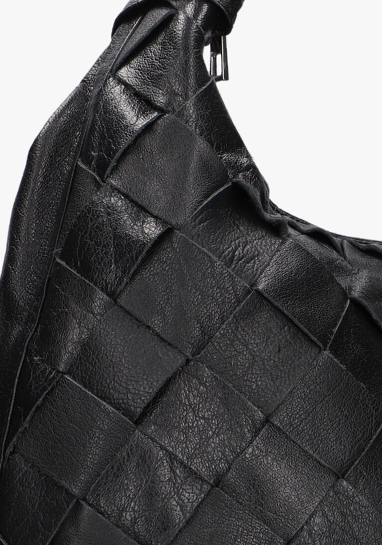 zwarte núnoo schoudertas maxi dandy
