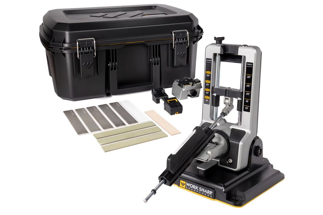 Work Sharp Professional Precision Adjust Elite Knife Sharpener WSBCHPAJ-PRO-ELT, slijpsysteem
