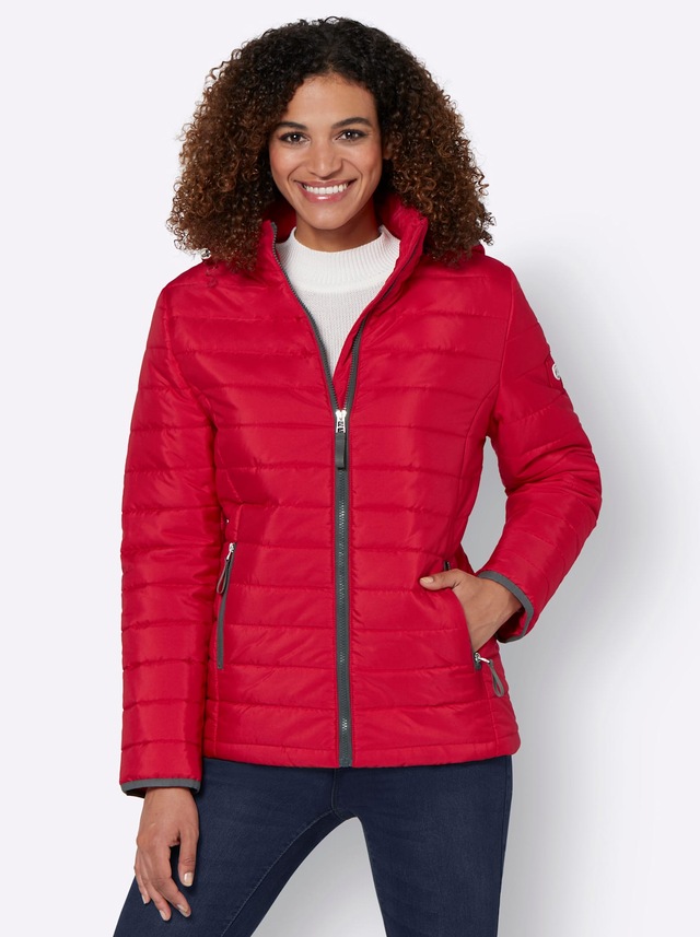 Casual Looks Steppjacke mit Kapuze
