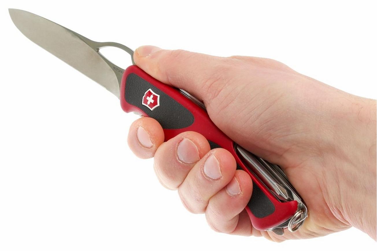 Victorinox RangerGrip 78 rood-zwart 0.9663.MC Zwitsers zakmes