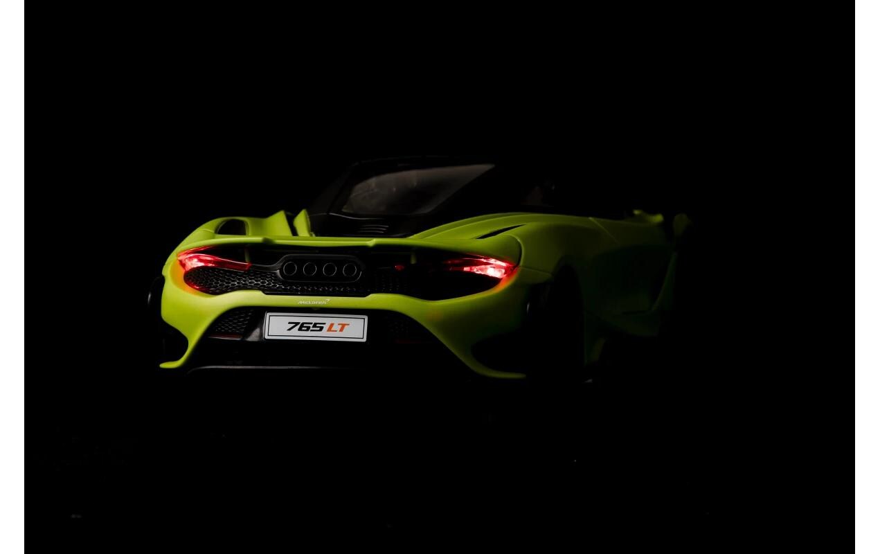 Auto McLaren 765LT mit Licht, Grün, 1:12Ferngesteuerter Sportwagen mit Licht für Kinder ab 6 Jahren