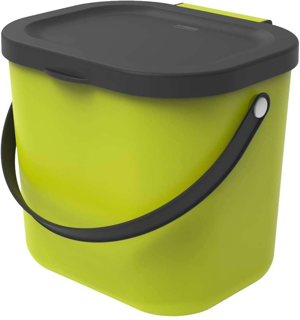 Rotho Recycling Müllsystem Albula 6 Liter limettengrün