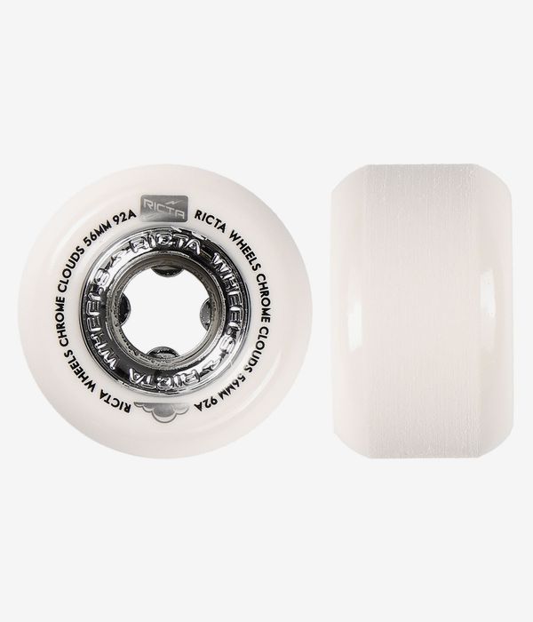 Ricta Chrome Clouds Rollen (black white) 56mm 4er Pack 92A