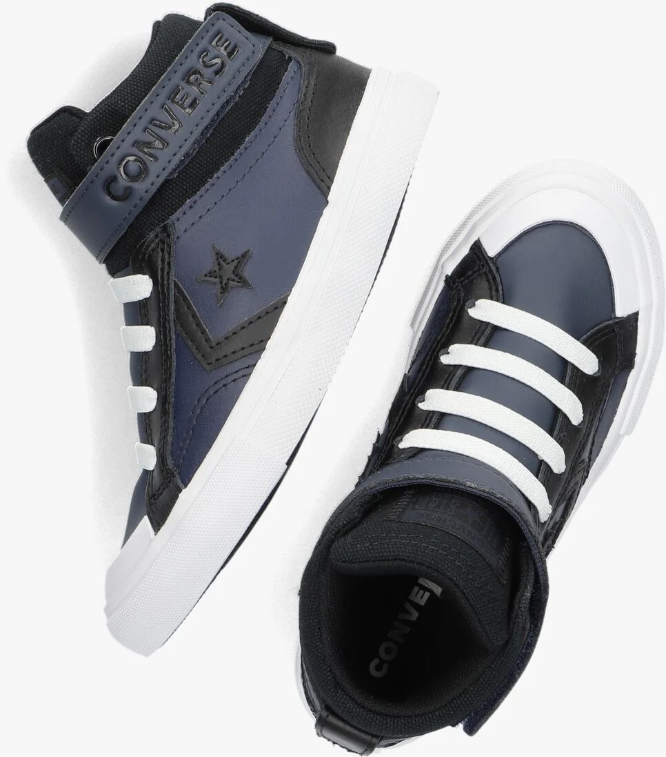 CONVERSE blauwe converse hoge sneaker youth pro blaze strap