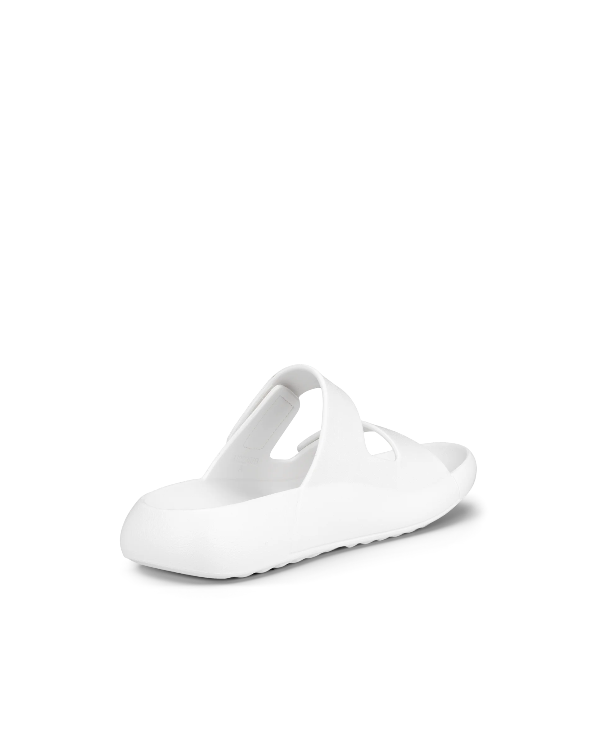 ECCO COZMO E Unisex Sandale mit zwei Riemen Weiß