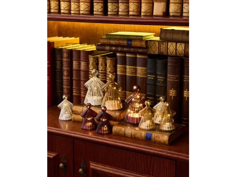 Sirius Alberte Engel - Bordeaux - 2 stk. - H 10 cm