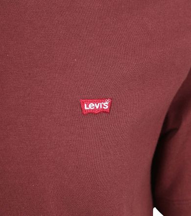 Levi's T-Shirt Original Bordeaux 56605-0199 kopen