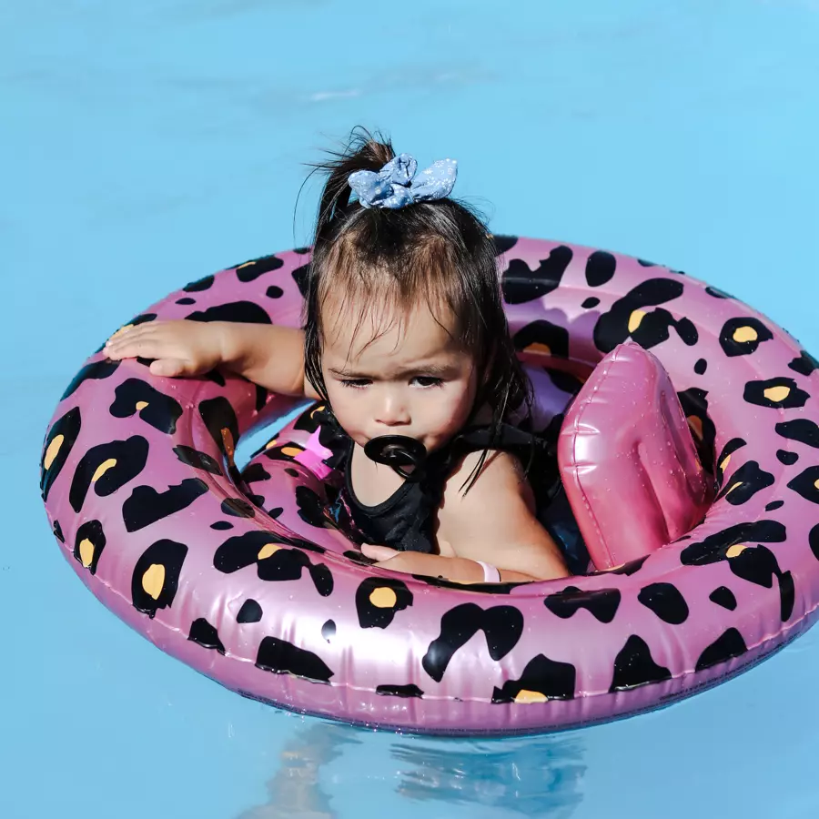 Swim Essentials Baby Float Panther Rose Gold (0-1 Jahre)