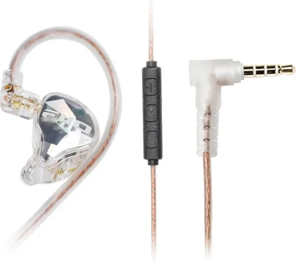 Fiio JD10 Transparent Écouteurs intra-auriculaires