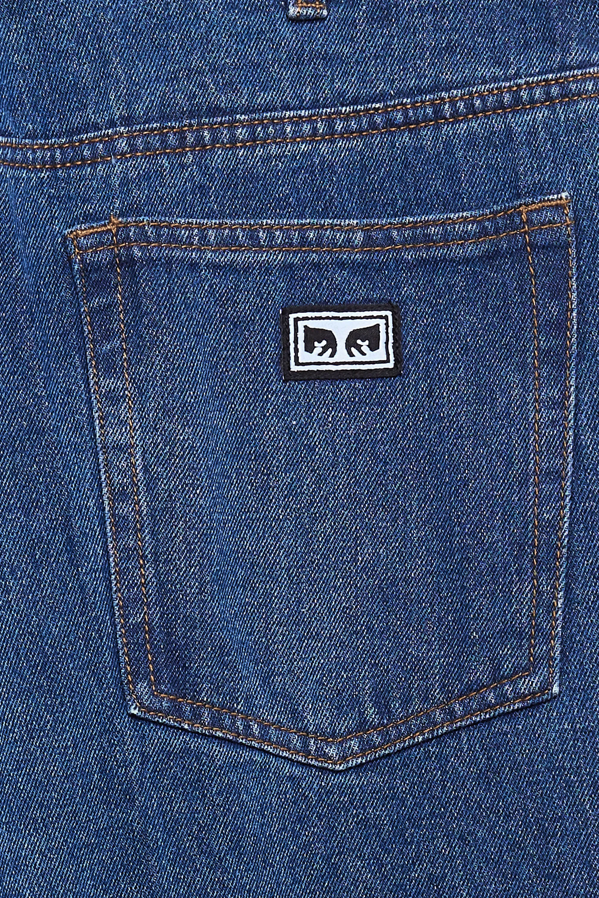 OBEY Jean BIGWIG BAGGY DE Bleu