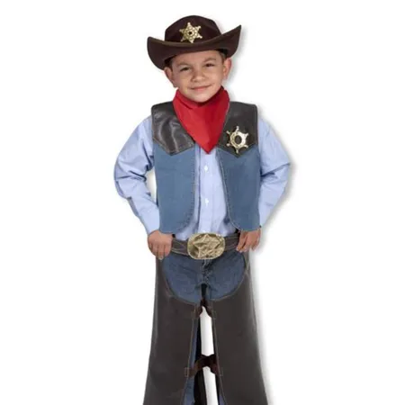 Melissa & Doug Kinderkostüm Cowboy, 3 - 5 Jahre