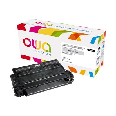 Cartouche laser compatible HP 16A/709 - noir - Owa K12329OW