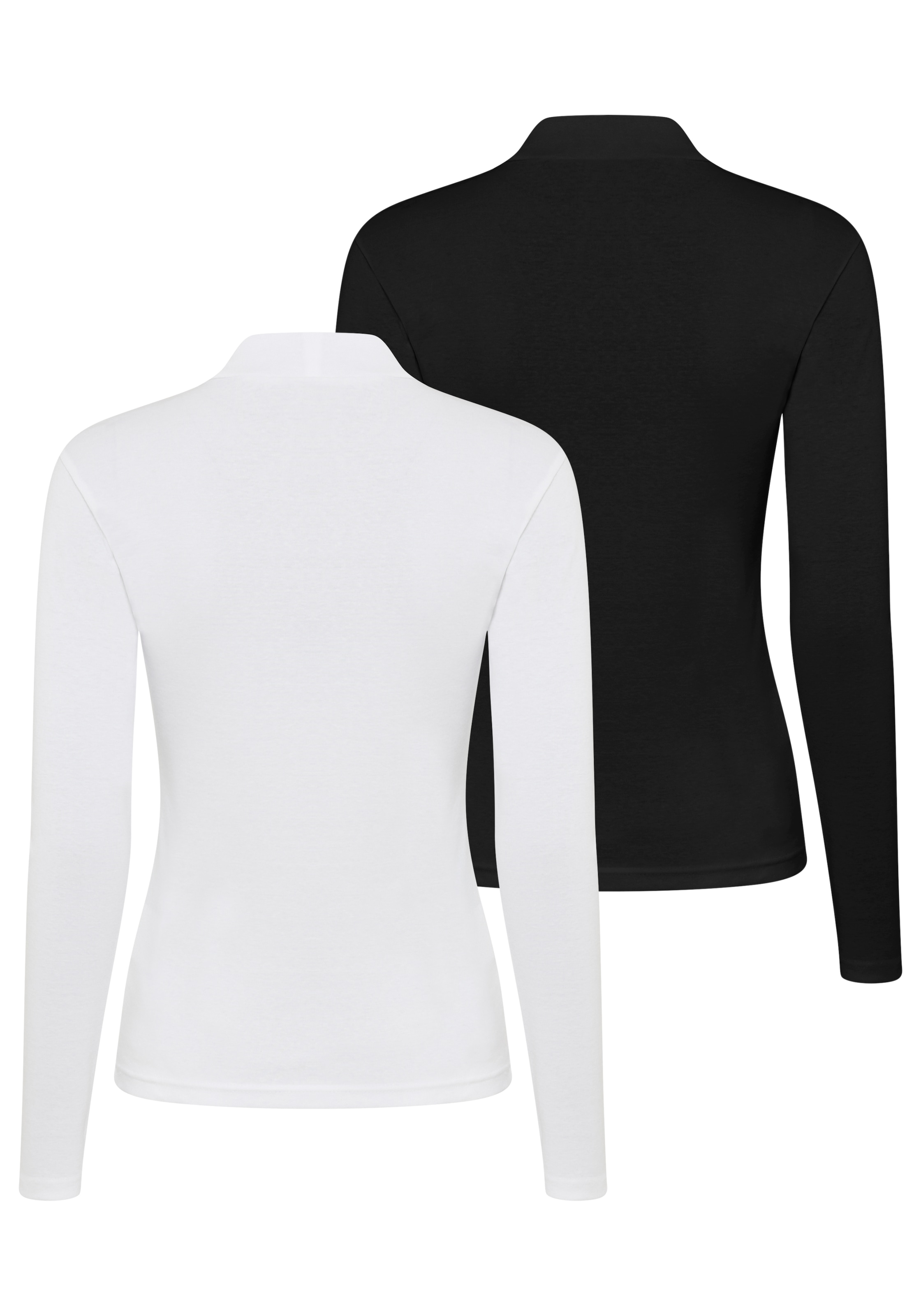Bruno Banani Rollkragenshirt, 2 Stk. perfektes Basic mit Rollkragen - NEUE KOLLEKTION