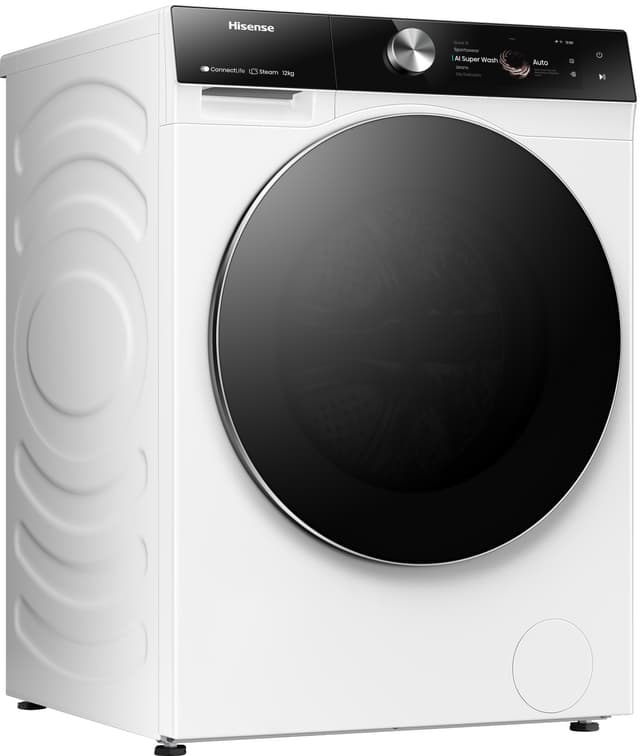 Hisense Vaskemaskine WF7S1247BW (12 kg)