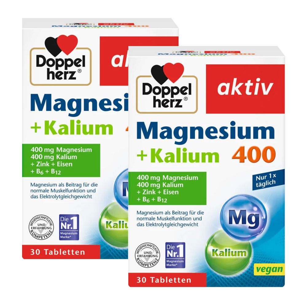 Doppelherz® Magnesium + Kalium 400