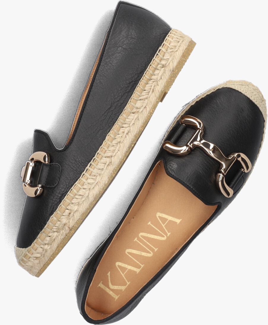KANNA zwarte kanna espadrilles 22070