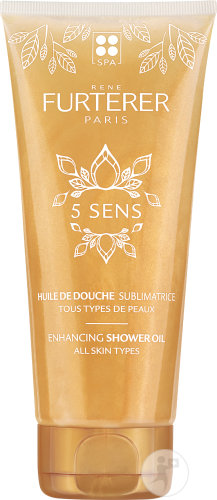 René Furterer 5 Sens Huile De Douche Sublimatrice Parfume & Hydrate Tous Types De Peaux 200ml