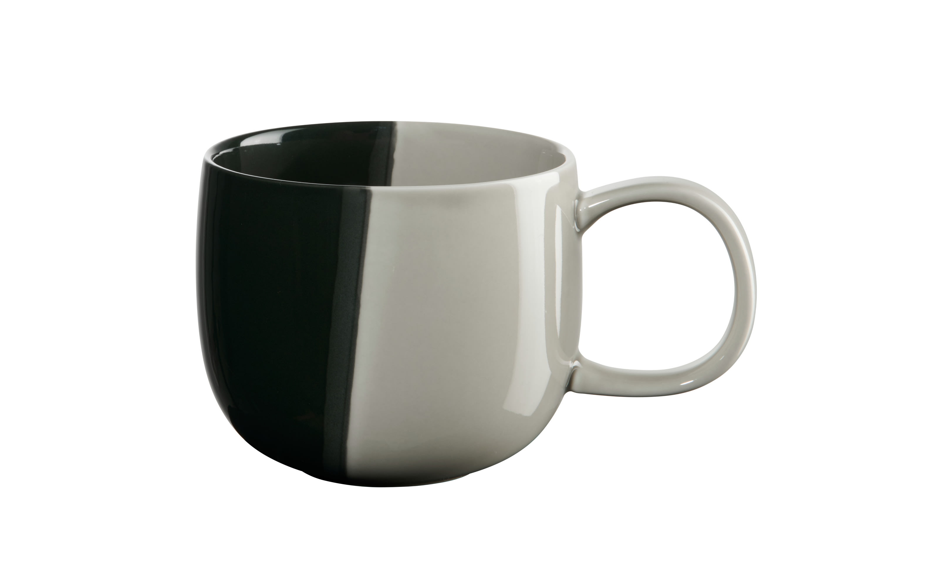 Henkelbecher Joy, schwarz/grau, 0,4 l