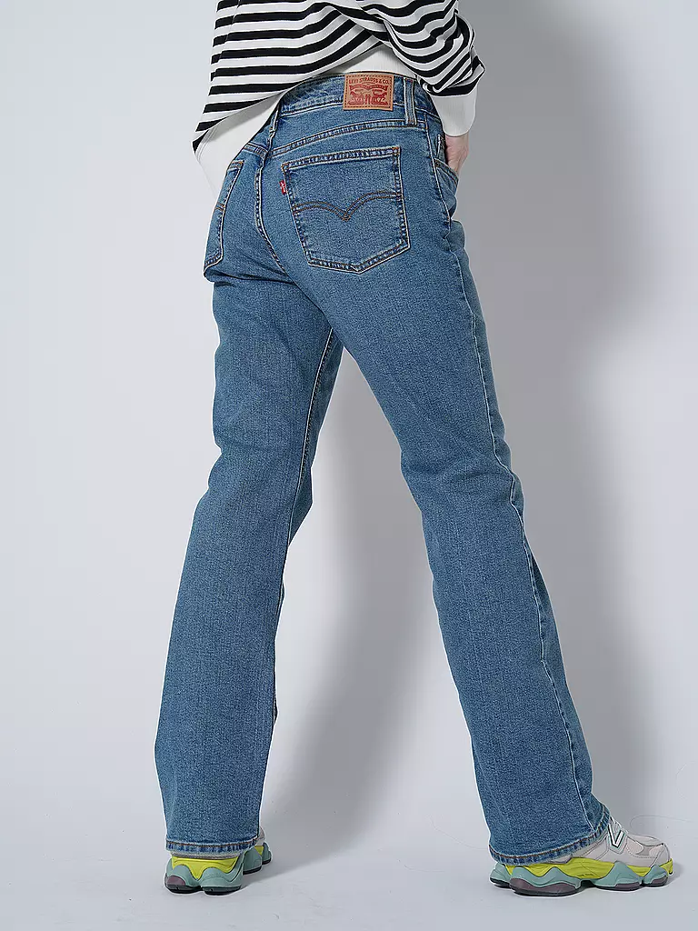 LEVI'S® Jeans Superlow Bootcut blau