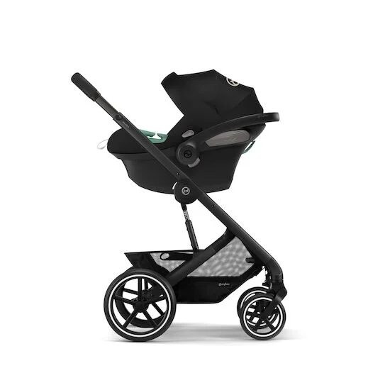 Poussette Balios S Lux   Châssis Black - Moon Black        de               CYBEX